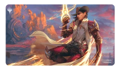 Ultra Pro - Outlaws of Thunder Junction Kellan, the Kid Key Art Standard Gaming Playmat for Magic: The Gathering